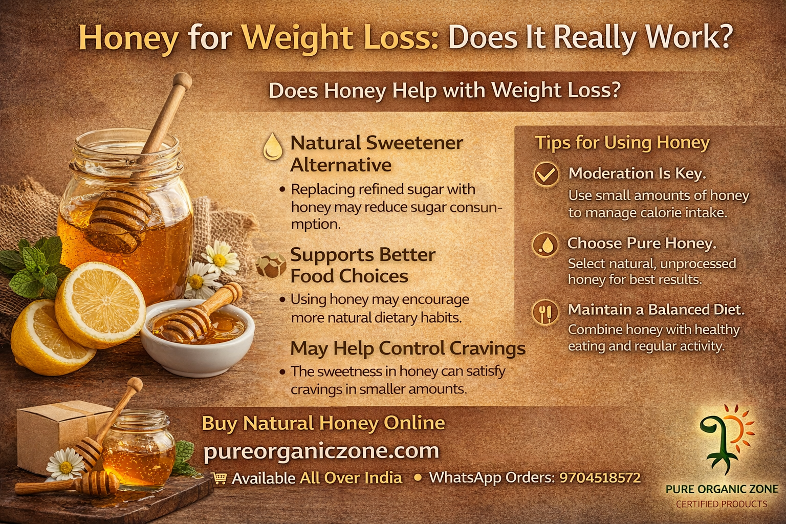 Honey for Weight Loss: Does It Really Work